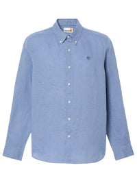 Camicia Uomo Timberland Mill Brook 100% Lino Slim | Wellington