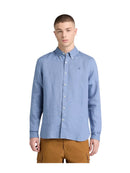 Camicia Uomo Timberland Mill Brook 100% Lino Slim | Wellington