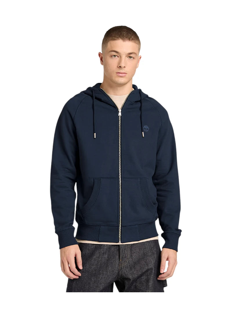 Felpa Timberland Exeter River Zip e Cappuccio - Wellington Jeans