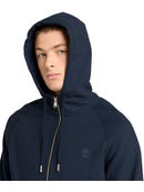Felpa Timberland Exeter River Zip e Cappuccio - Wellington Jeans