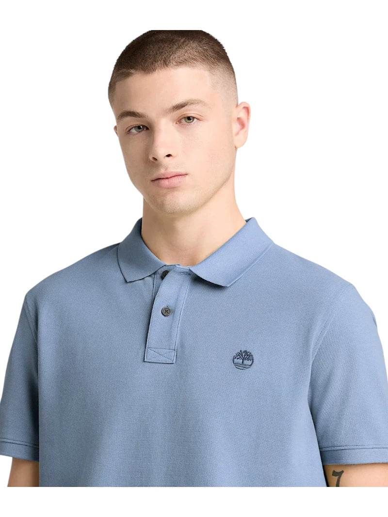 Polo Uomo Timberland Millers River in Piqué Bio | Wellington Jeans