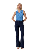 Top Cropped Donna Fracomina Senza Maniche | Wellington Jeans