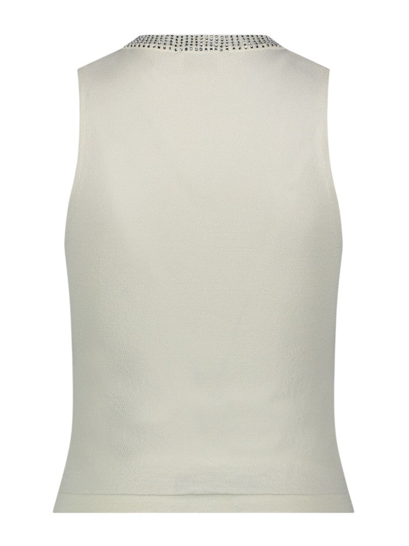 Top Donna in Maglia con Strass Gaudì | Wellington Jeans