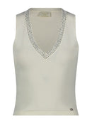 Top Donna in Maglia con Strass Gaudì | Wellington Jeans