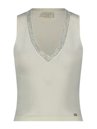 Top Donna in Maglia con Strass Gaudì | Wellington Jeans