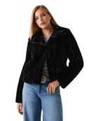 Giacca Donna Guess New Sophy in Pelliccia Sintetica