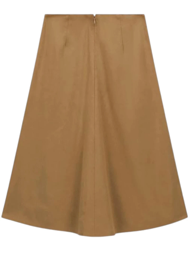 Gonna Midi Guess Jennie in Pelle Scamosciata