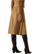 Gonna Midi Guess Jennie in Pelle Scamosciata