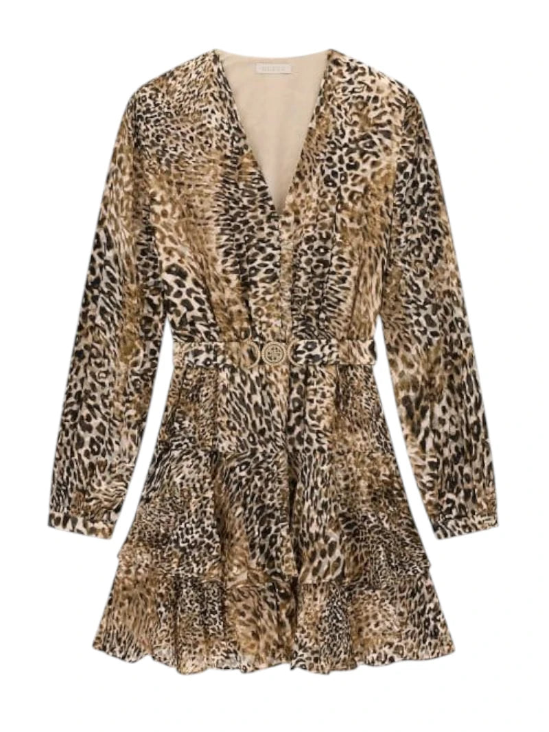 Abito Donna Guess Clarisse Animalier