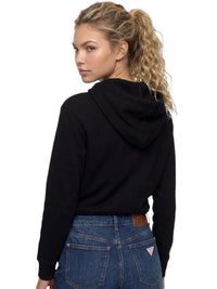 Felpa Donna Guess Victoire con Cappuccio e Zip