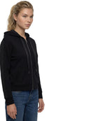 Felpa Donna Guess Victoire con Cappuccio e Zip