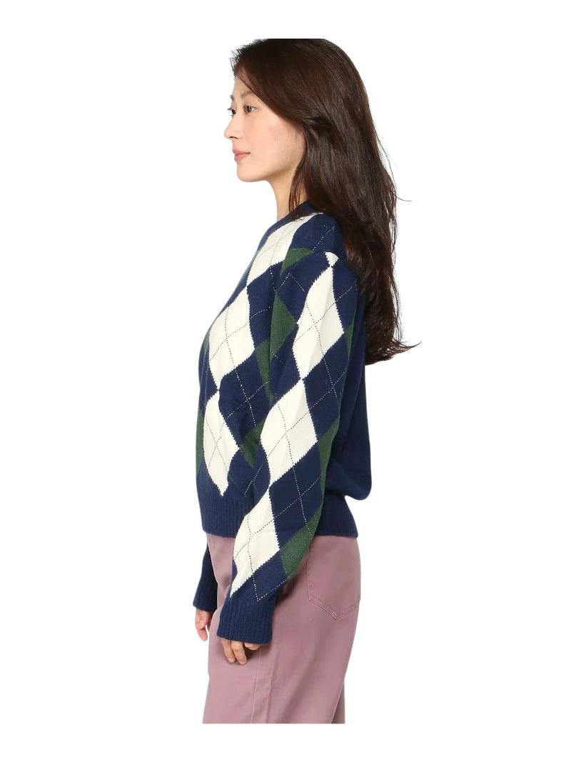 Maglia Donna Guess Gracy a Rombi Argyle