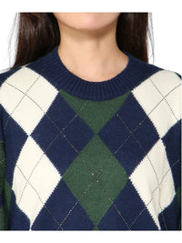 Maglia Donna Guess Gracy a Rombi Argyle