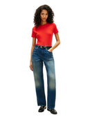 T-shirt Tommy Hilfiger Donna Slim Fit Bandierina | Wellington Jeans