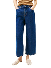 Jeans Tommy Hilfiger Wide Leg alla Caviglia Vita Alta | Wellington