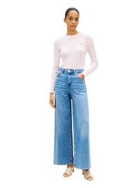 Pullover Tommy Hilfiger a Righe Maglia Intrecciata | Wellington Jeans