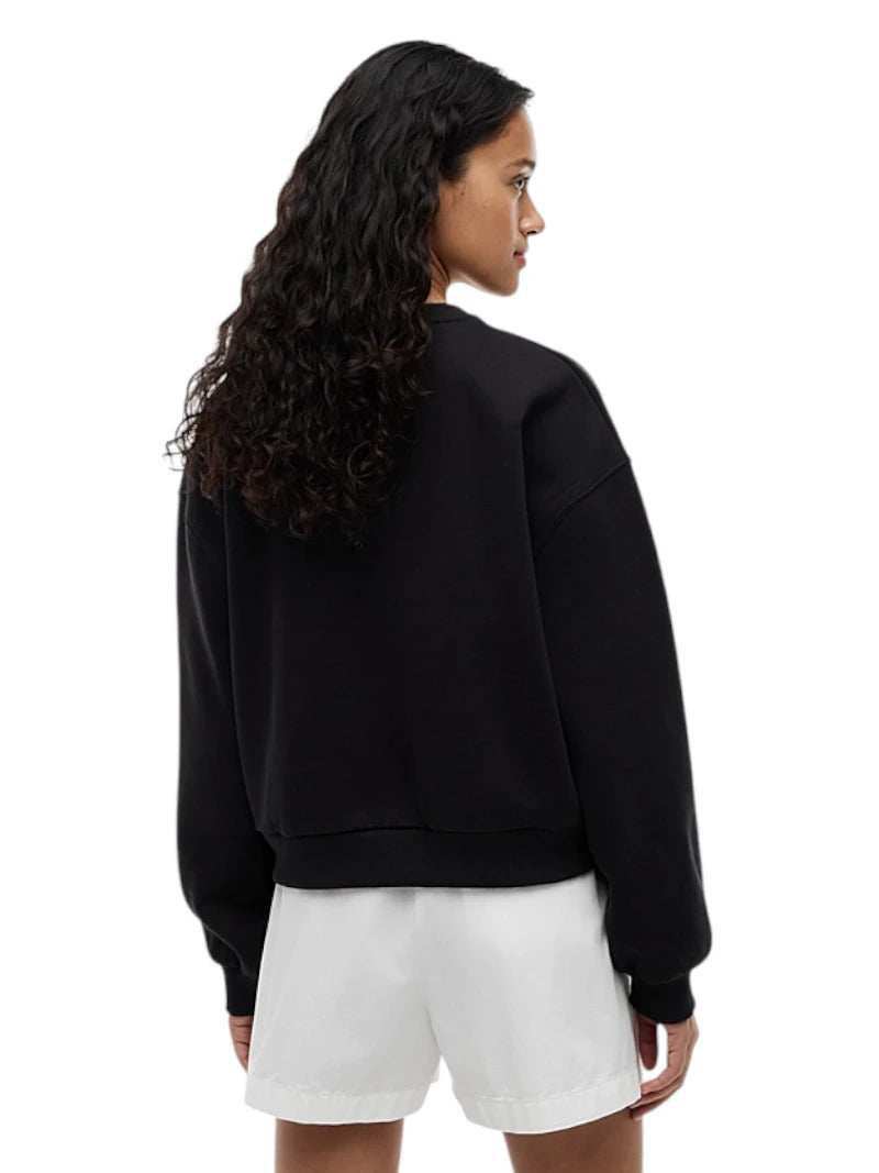 Felpa Tommy Hilfiger Relaxed Fit Logo Petto | Wellington Jeans