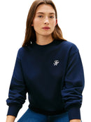 Felpa Tommy Hilfiger Donna Logo Corsivo Ricamato | Wellington Jeans