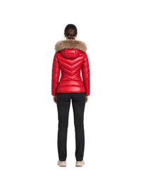 Piumino Corto Donna Canadiens Thea Fur Shiny Smart