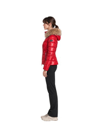 Piumino Corto Donna Canadiens Thea Fur Shiny Smart