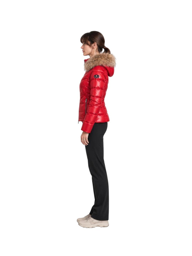 Piumino Corto Donna Canadiens Thea Fur Shiny Smart