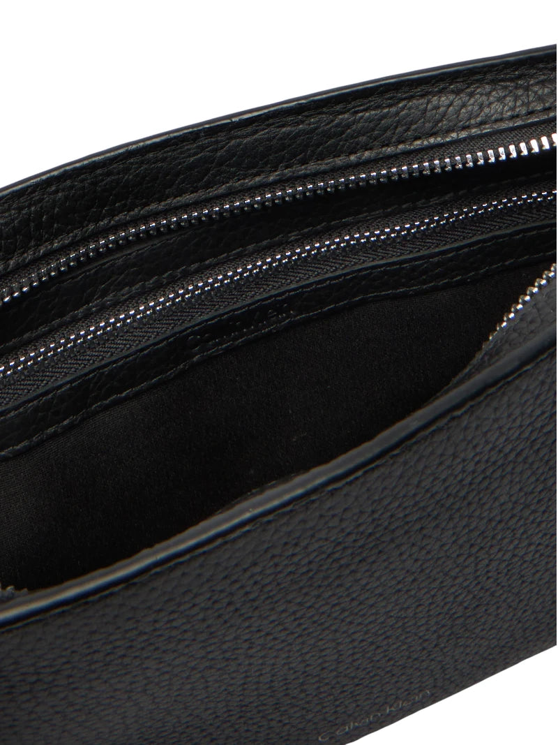 Pochette Uomo Calvin Klein Foil Emboss in Ecopelle