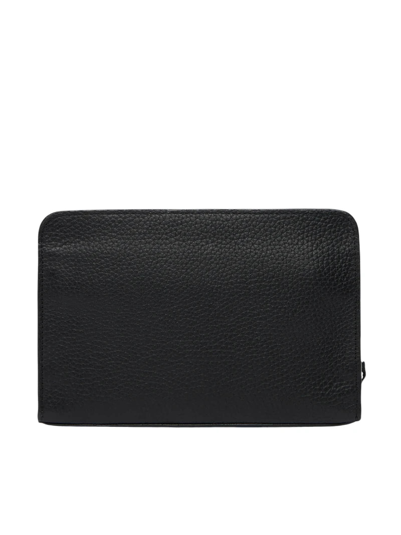 Pochette Uomo Calvin Klein Foil Emboss in Ecopelle
