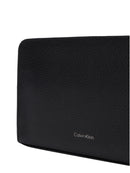 Pochette Uomo Calvin Klein Foil Emboss in Ecopelle