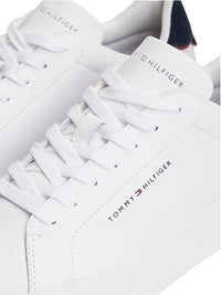 Sneakers Uomo Tommy Hilfiger in Pelle con Logo | Wellington Jeans