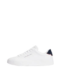 Sneakers Uomo Tommy Hilfiger in Pelle con Logo | Wellington Jeans
