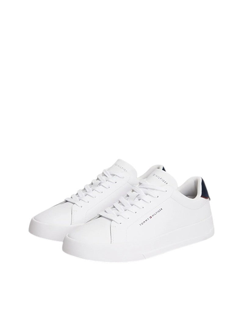 Sneakers Uomo Tommy Hilfiger in Pelle con Logo | Wellington Jeans