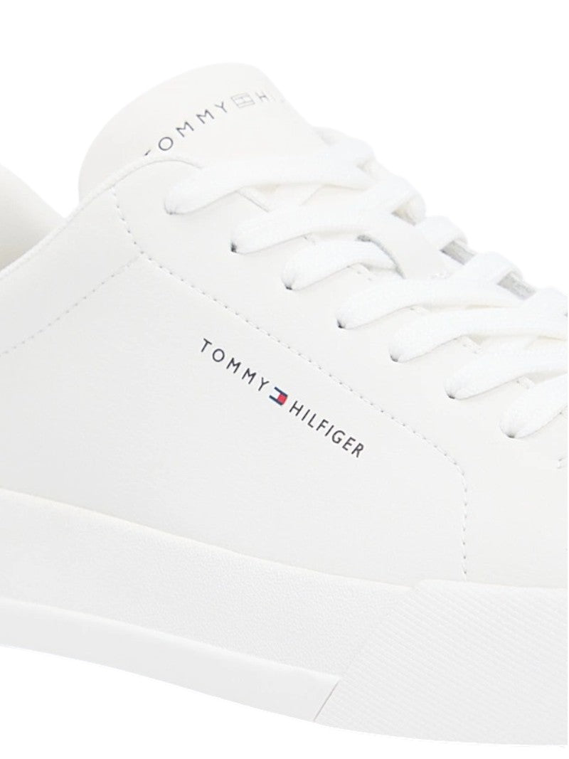 Sneakers Uomo Tommy Hilfiger in Pelle con Logo | Wellington Jeans