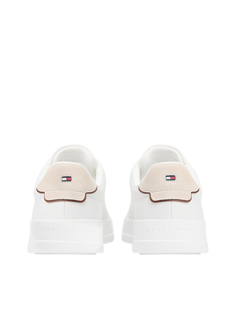 Sneakers Uomo Tommy Hilfiger in Pelle con Logo | Wellington Jeans