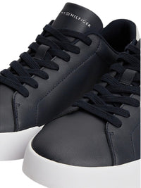 Sneakers Uomo Tommy Hilfiger in Pelle con Logo | Wellington Jeans