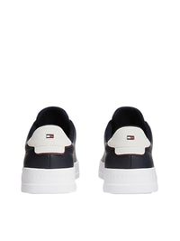 Sneakers Uomo Tommy Hilfiger in Pelle con Logo | Wellington Jeans