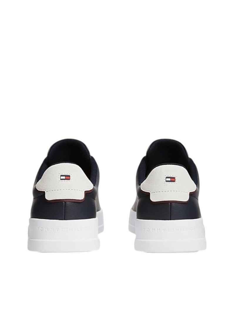 Sneakers Uomo Tommy Hilfiger in Pelle con Logo | Wellington Jeans