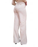 Pantalone Wide Leg Bull Fracomina Vita Alta Morbido