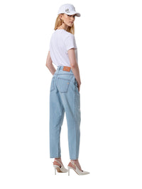 Jeans Fracomina Vera Carrot Mom Fit Chiaro | Wellington Jeans