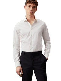 Camicia Calvin Klein Slim Popeline Super Stretch - Wellington Jeans