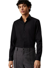 Camicia Calvin Klein Slim Popeline Stretch - Wellington Jeans