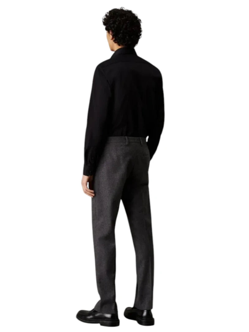Camicia Calvin Klein Slim Popeline Stretch - Wellington Jeans