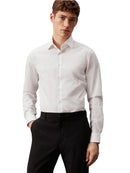 Camicia Calvin Klein Slim Popeline Stretch - Wellington Jeans