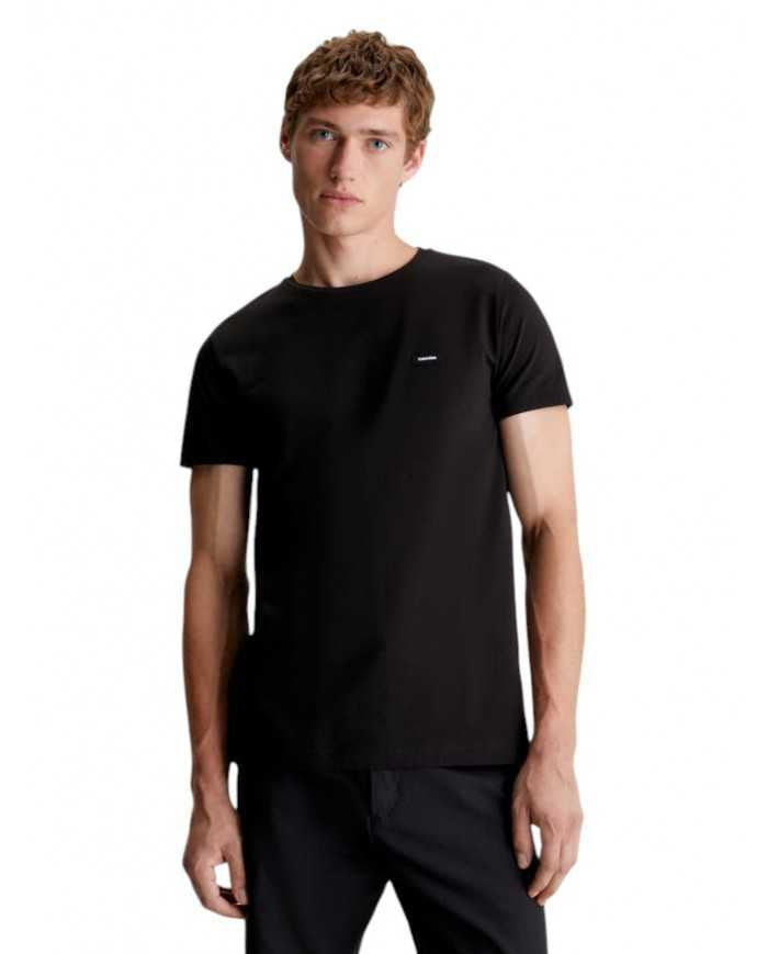 T-shirt Calvin Klein Stretch Slim Fit Cotone - Wellington Jeans