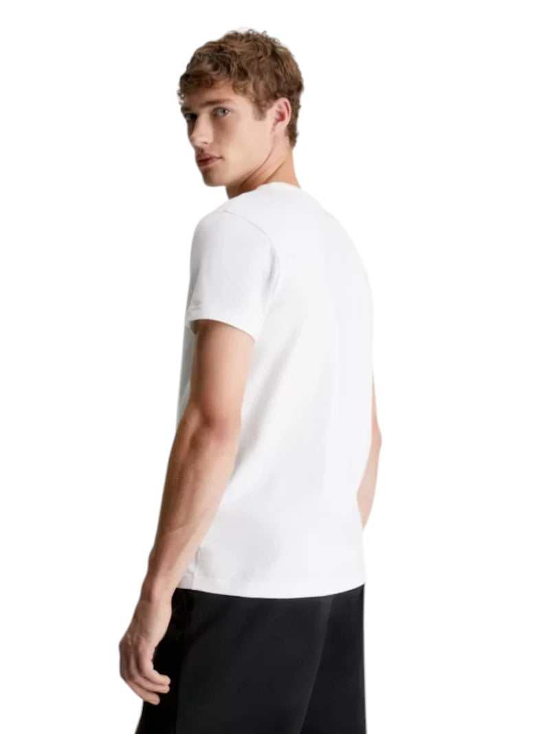 T-shirt Calvin Klein Stretch Slim Fit Cotone - Wellington Jeans