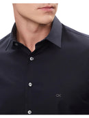 Camicia Calvin Klein Slim Popeline Contrast - Wellington Jeans