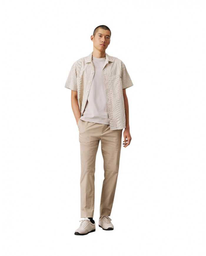 Pantalone Calvin Klein Satin Stretch con Laccetto - Wellington Jeans