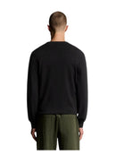 Maglione Lyle & Scott Uomo Girocollo Nero