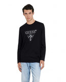 T-shirt Uomo Guess Triangle Slim Fit Cotone