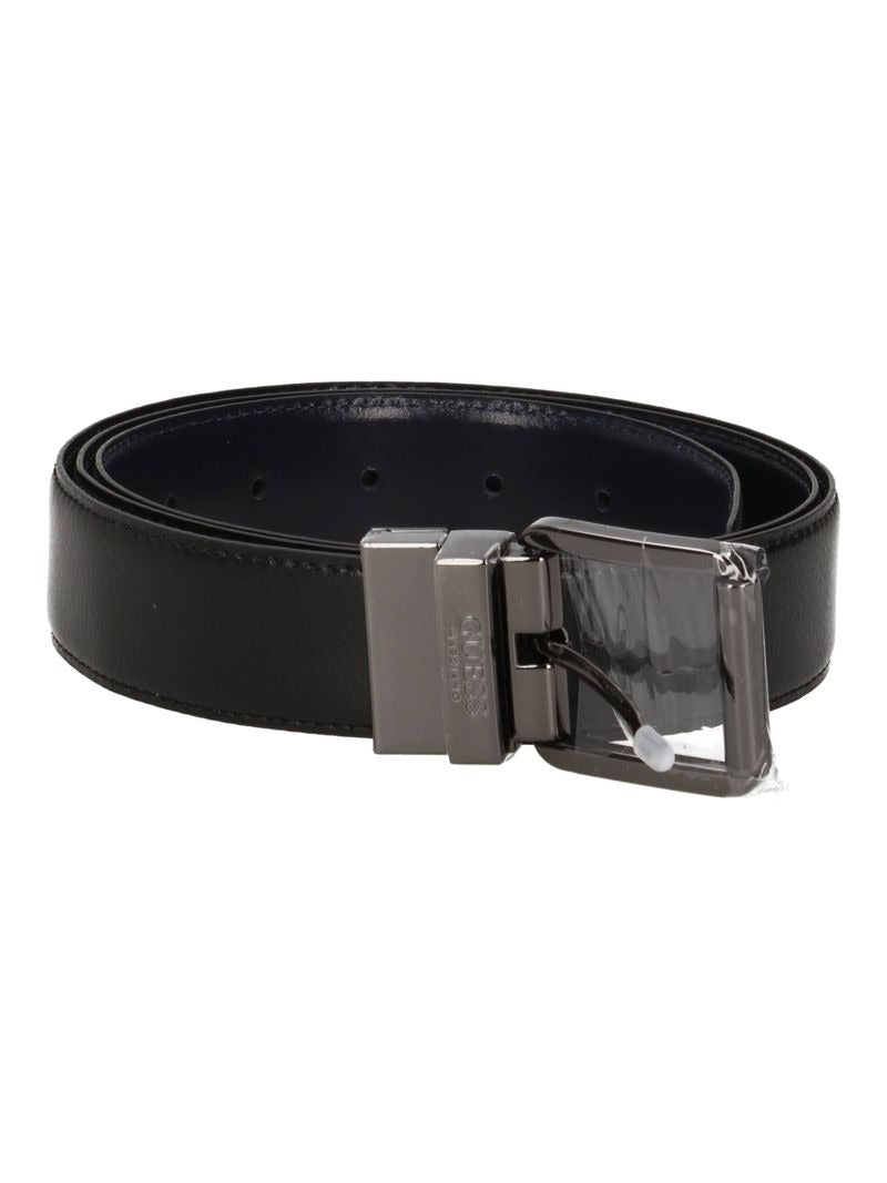 Cintura Uomo Guess in Vera Pelle con Logo | Wellington Jeans