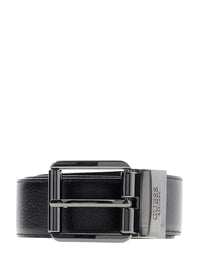 Cintura Uomo Guess in Vera Pelle con Logo | Wellington Jeans